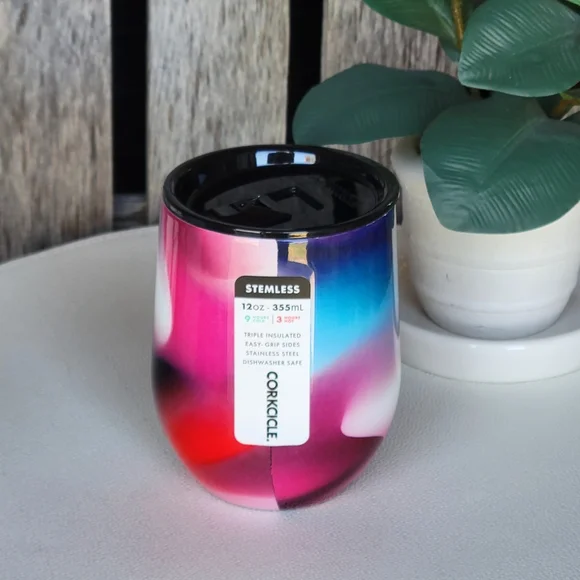 Corkcicle KARIM RASHID Glamdisco Stainless Steel Tumbler - Picture 4 of 9